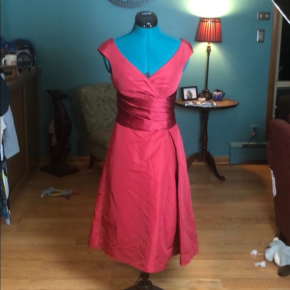 Red Bridesmaid Dress